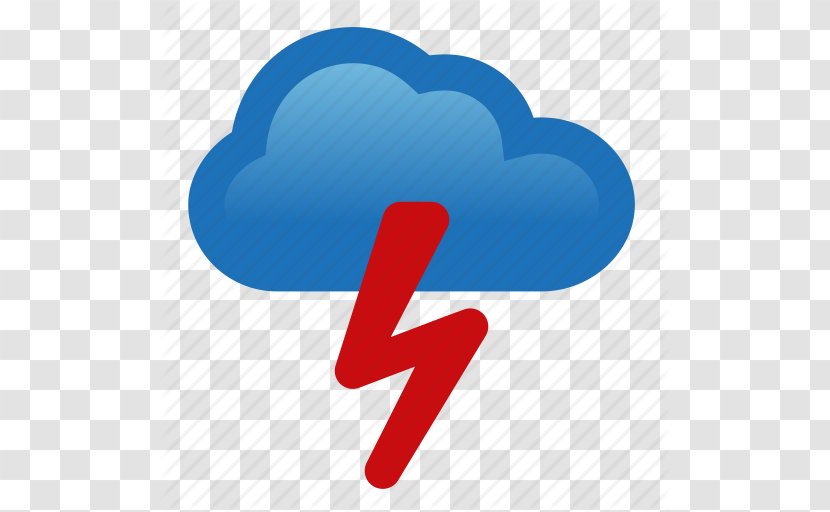 Thunderstorm Cloud Weather - Lightning - Icon Pictures Transparent PNG