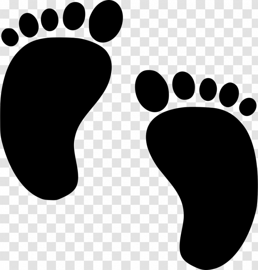 Footprint Clip Art - Cdr - Baby Foot Transparent PNG