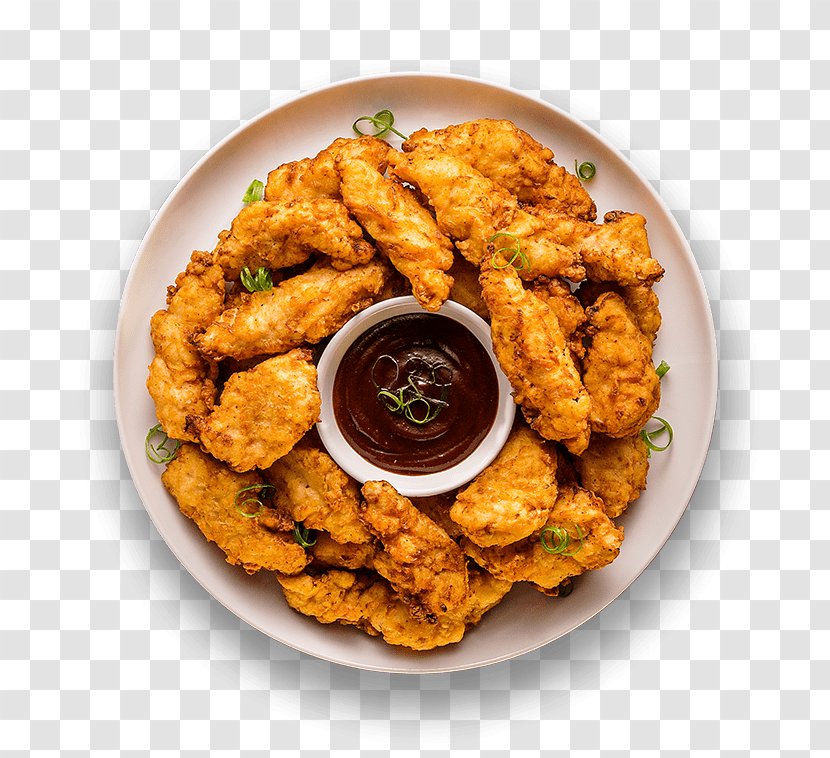 Chicken Fingers Barbecue Fried Roast - Sandwich Transparent PNG