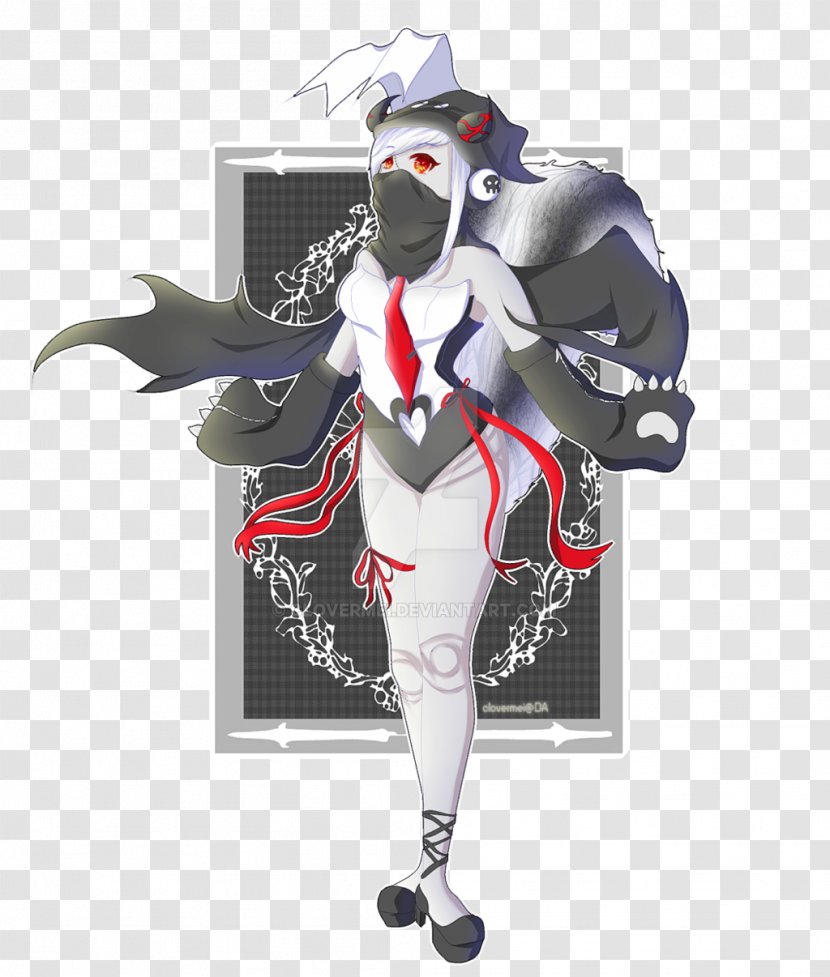 Costume Character - Clover Painted Transparent PNG