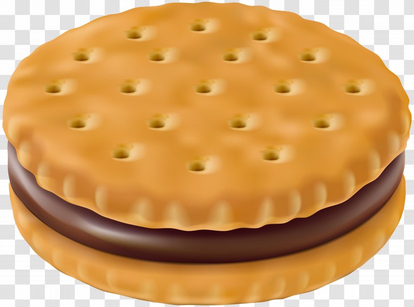 Chocolate Chip Cookie Sandwich Biscuit Clip Art - Cuisine Transparent PNG