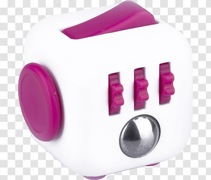 Fidget Cube Spinner Fidgeting Toy - Hand Transparent PNG