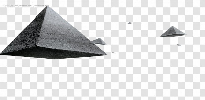 Egyptian Pyramids Pyramid Of Amenemhat III La Pyramide Inversxe9e Ancient Egypt - Black And White Transparent PNG