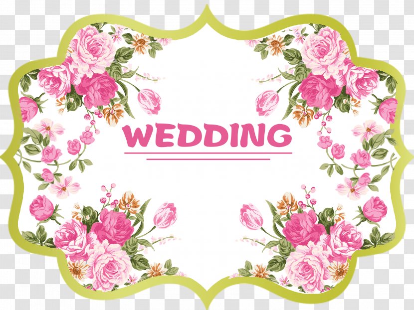 Wedding Logo - Flora - Pattern Transparent PNG