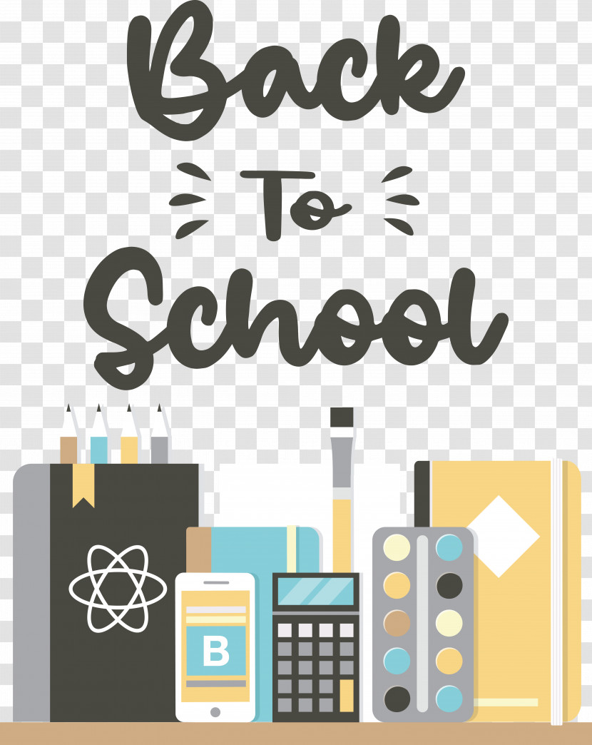 Back To School Poster Transparent PNG