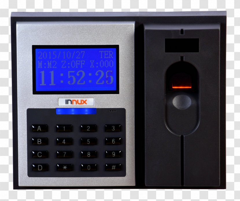 Time & Attendance Clocks Biometrics Access Control Authentication - Clock Transparent PNG