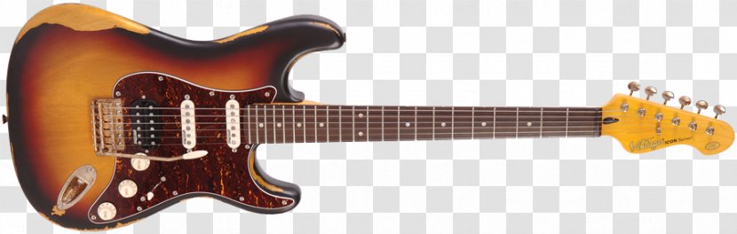 Fender Stratocaster Electric Guitar Sunburst Vintage - String Instrument Accessory - VINTAGE GUITAR Transparent PNG