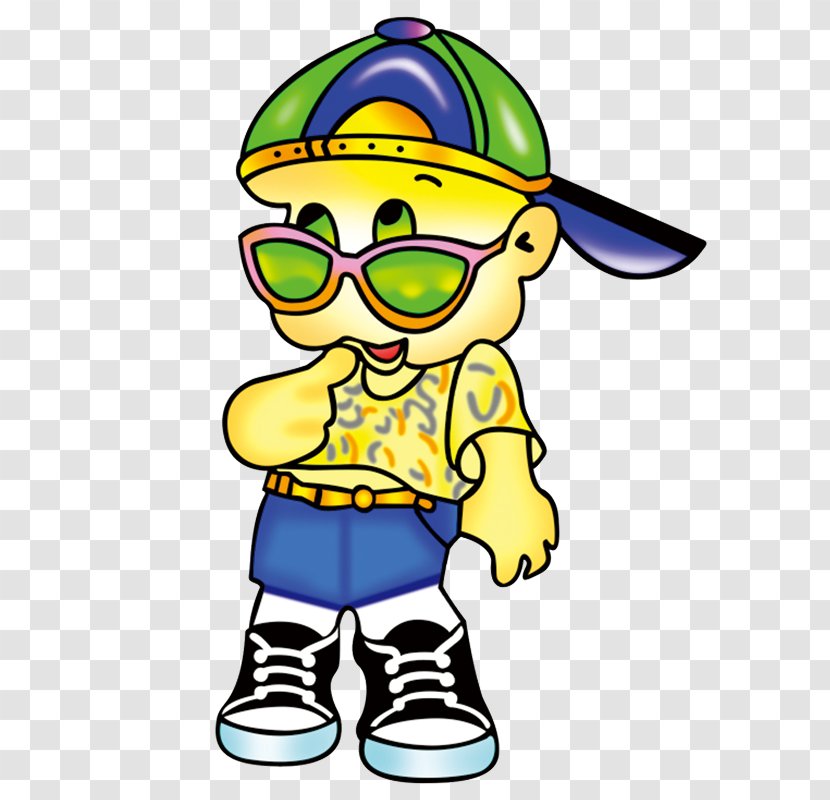 Glasses Boy Child Clip Art - Button - Cartoon Transparent PNG
