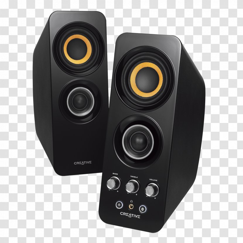 Computer Speakers Loudspeaker Wireless Speaker Creative Technology Powered - Audio Equipment Transparent PNG