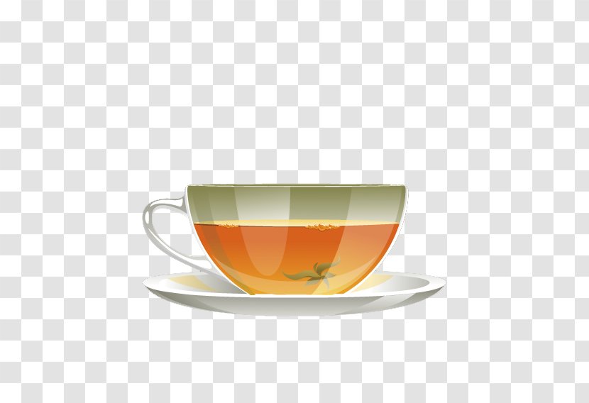 Green Tea Coffee Cup Transparent PNG
