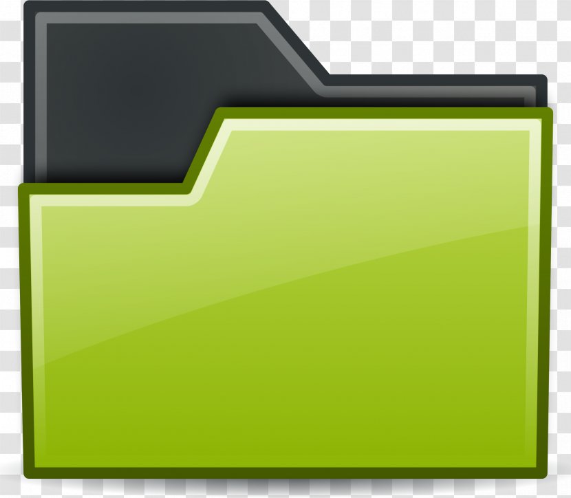 Directory Clip Art - Yellow - Folders Transparent PNG