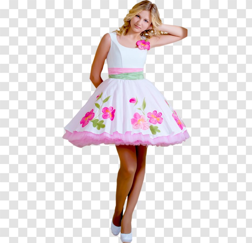Costume Dress Child Dance Pink M Transparent PNG