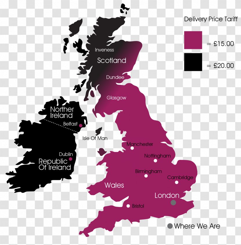 England 2016 Clown Sightings Map National Park - Text - Order Of Service Transparent PNG