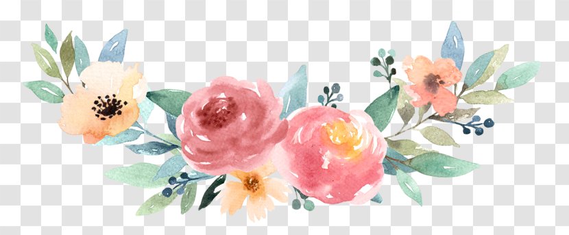 Floral Design Watercolor Painting Paper Rabbit - Flora Transparent PNG