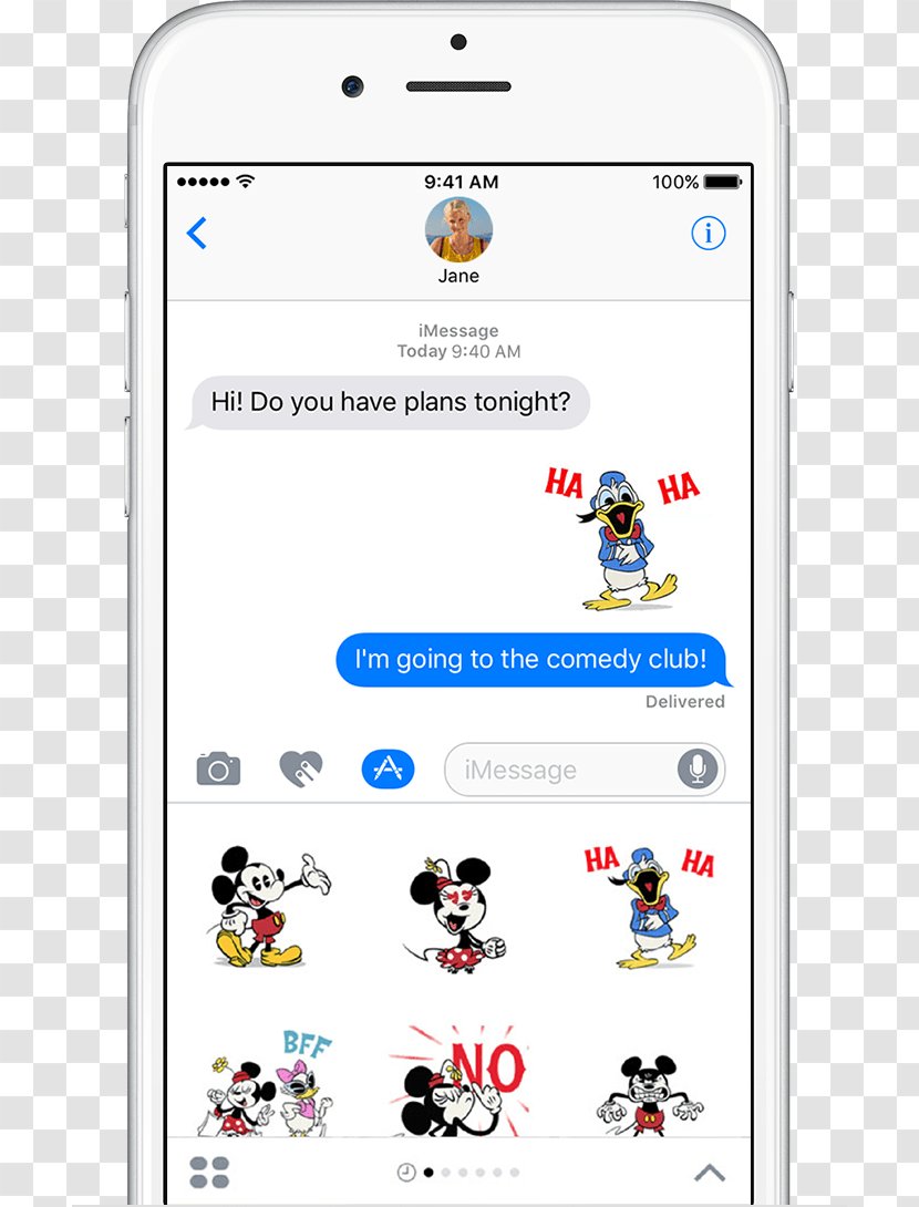 IPhone IMessage Messages IOS 10 - Iphone Transparent PNG