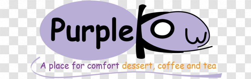 Bubble Tea Purple Kow Coffee Cafe Drink - Logo Transparent PNG