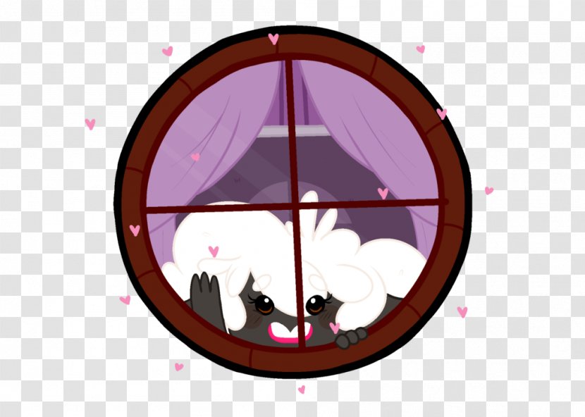 Window Purple Brown Cartoon - Flock Transparent PNG