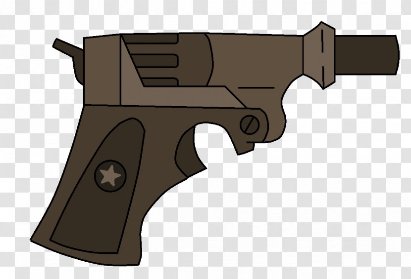 Trigger Firearm Ranged Weapon Revolver - Cartoon Transparent PNG