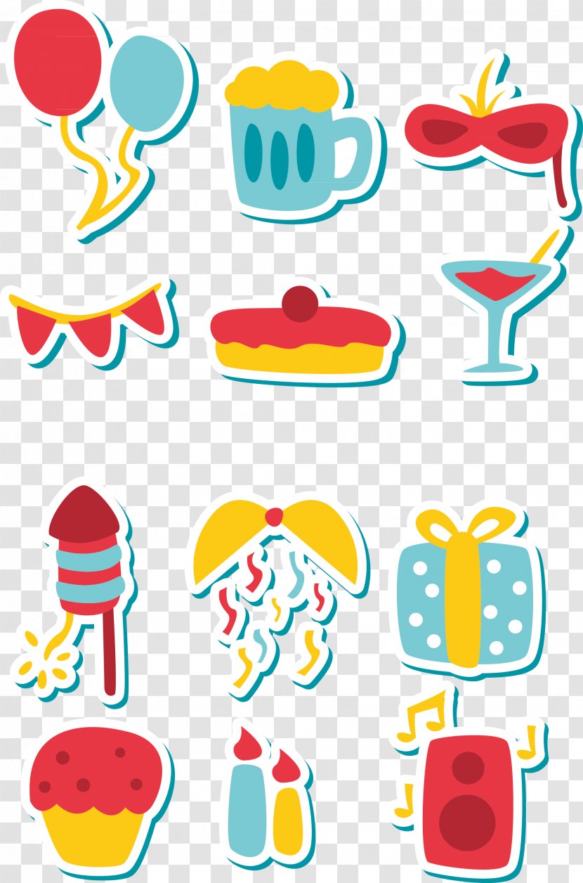 Party Download Clip Art - Birthday - Holiday Or Celebration Creative Transparent PNG