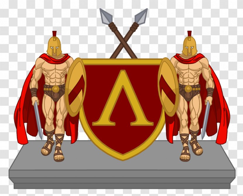 Spartan Army Ancient Greece Coat Of Arms Assyria - Sparta - Lion Shield Transparent PNG