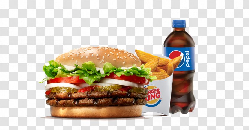 Whopper Hamburger Cheeseburger Big King Burger Transparent PNG