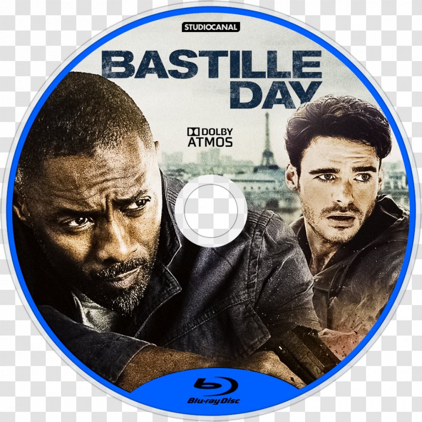 Idris Elba Richard Madden Bastille Day France Film - Cinema Transparent PNG