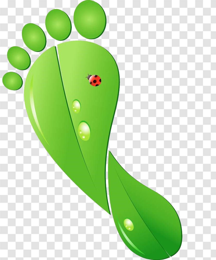 Carbon Footprint Ecological Ecology Clip Art - Green - Footprints Transparent PNG