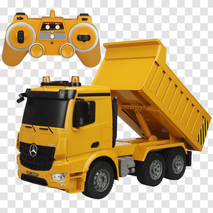 Mercedes-Benz Radio-controlled Car Dump Truck - Machine Transparent PNG