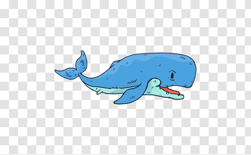Cartoon Fish - Whale Transparent PNG