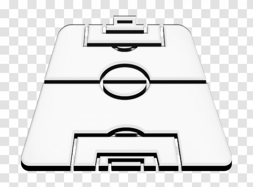 Football Field In Perspective Icon Sports Icon Court Icon Transparent PNG