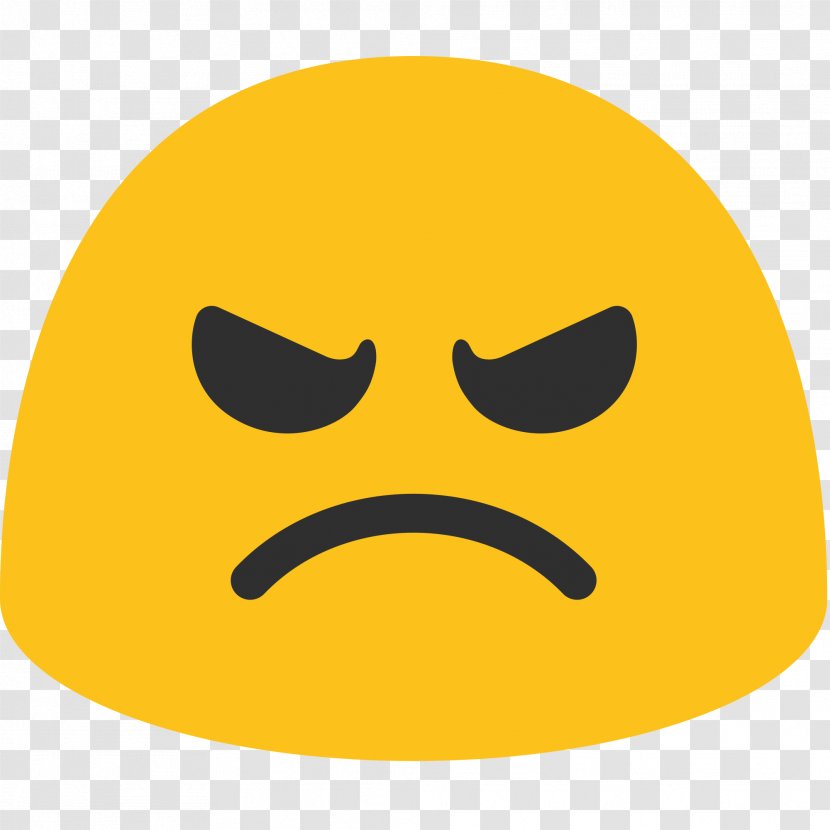 Angry Face Smilies Emoji Anger Emoticon - Sad Transparent PNG