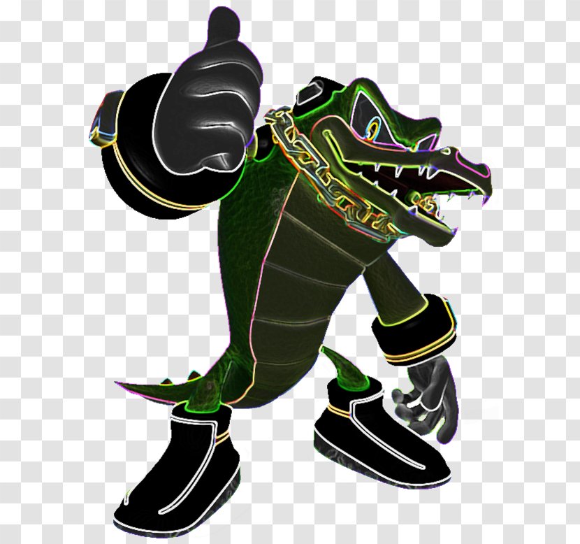 Vector The Crocodile Sonic Hedgehog Charmy Bee Espio Chameleon - Shoe Transparent PNG