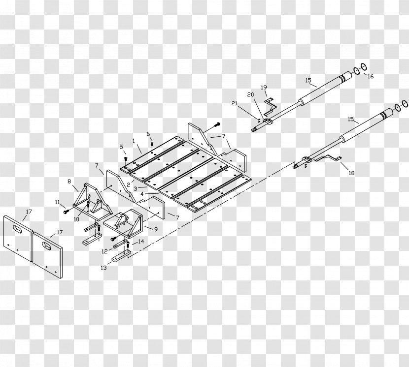 Backgauge Band Saws Technology Hydraulic Cylinder Motor - Cartoon - Assembly Power Tools Transparent PNG