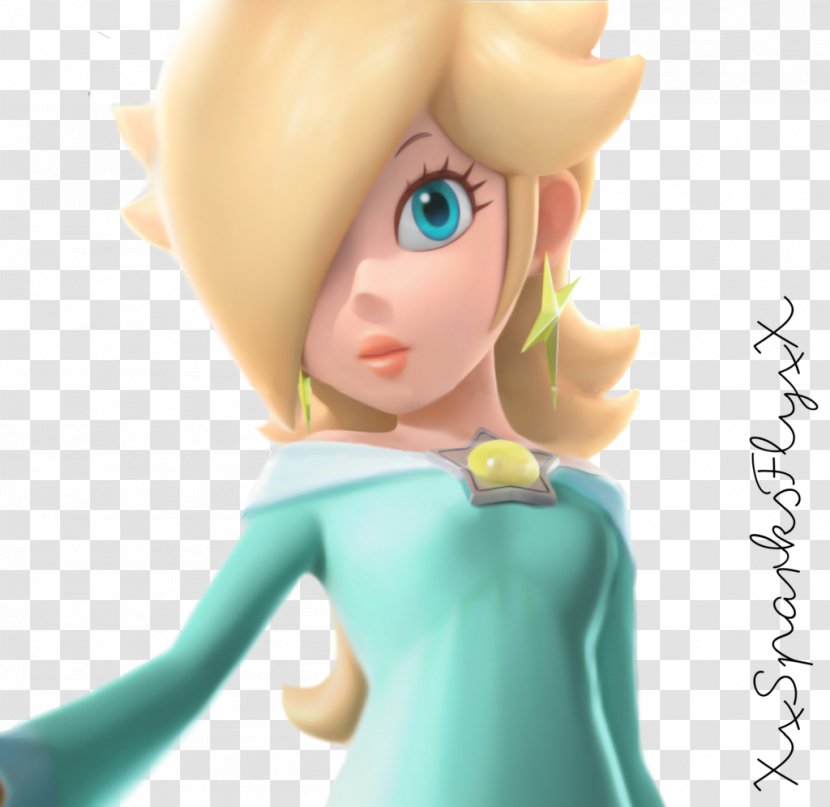 Rosalina Super Mario Galaxy Princess Peach Video Game - Tree - Sparks Fly Transparent PNG