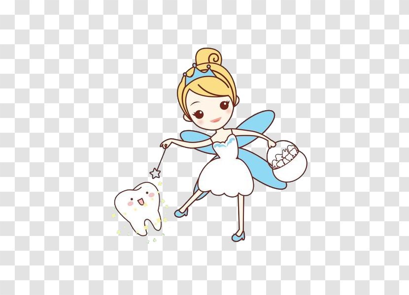 Tooth Fairy Drawing Illustration - Tree - Magic Elf Transparent PNG