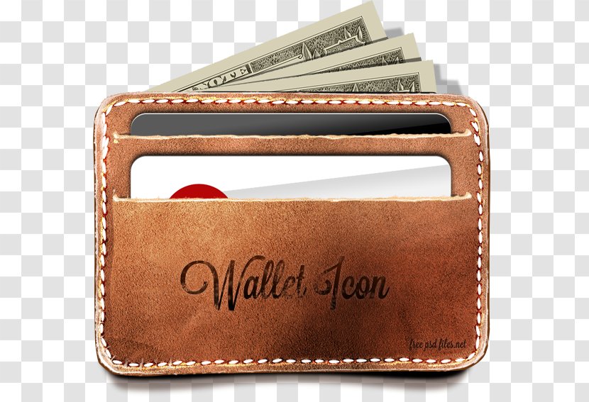 Wallet Mockup Icon - Fashion Accessory Transparent PNG