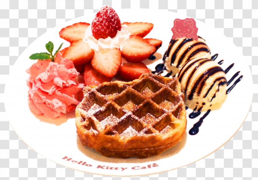 Belgian Waffle Restaurant Pizza Dish Transparent PNG