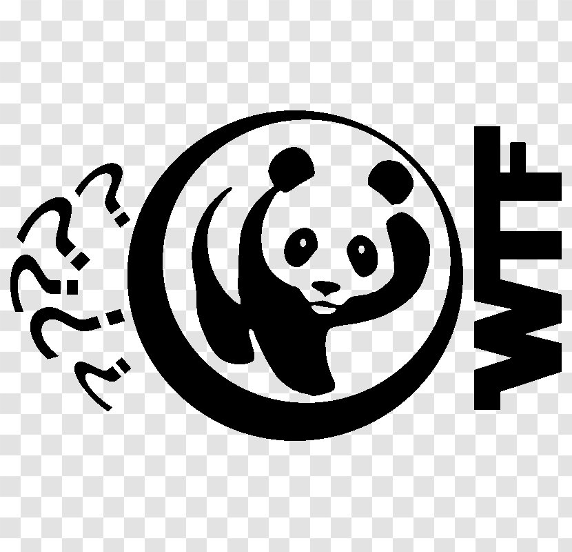 Giant Panda Sticker Bear Brand Clip Art - Logo Transparent PNG