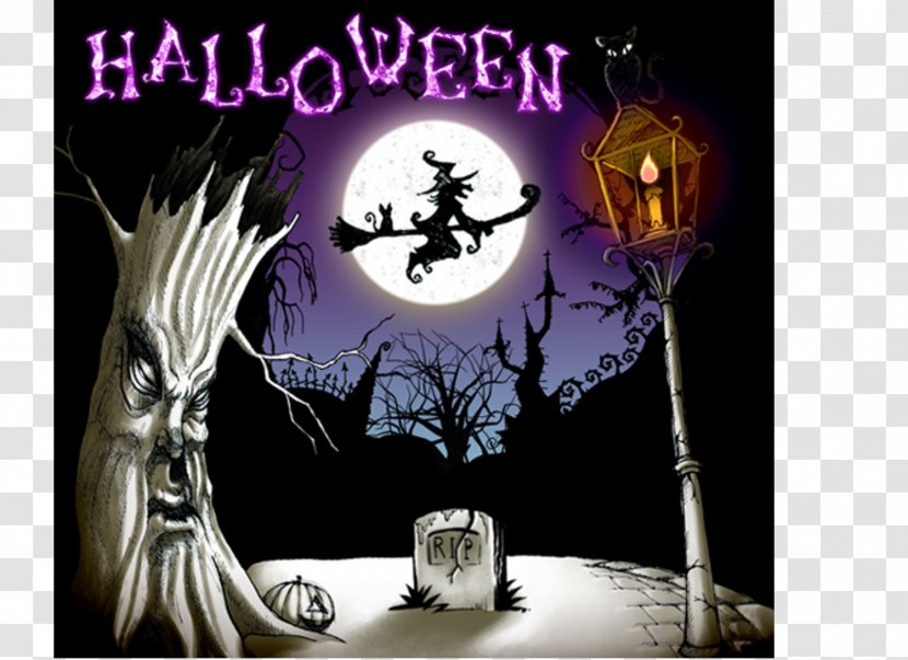 Halloween 31 October Jack-o'-lantern Party Holiday - Poster - Theme Restaurant Transparent PNG