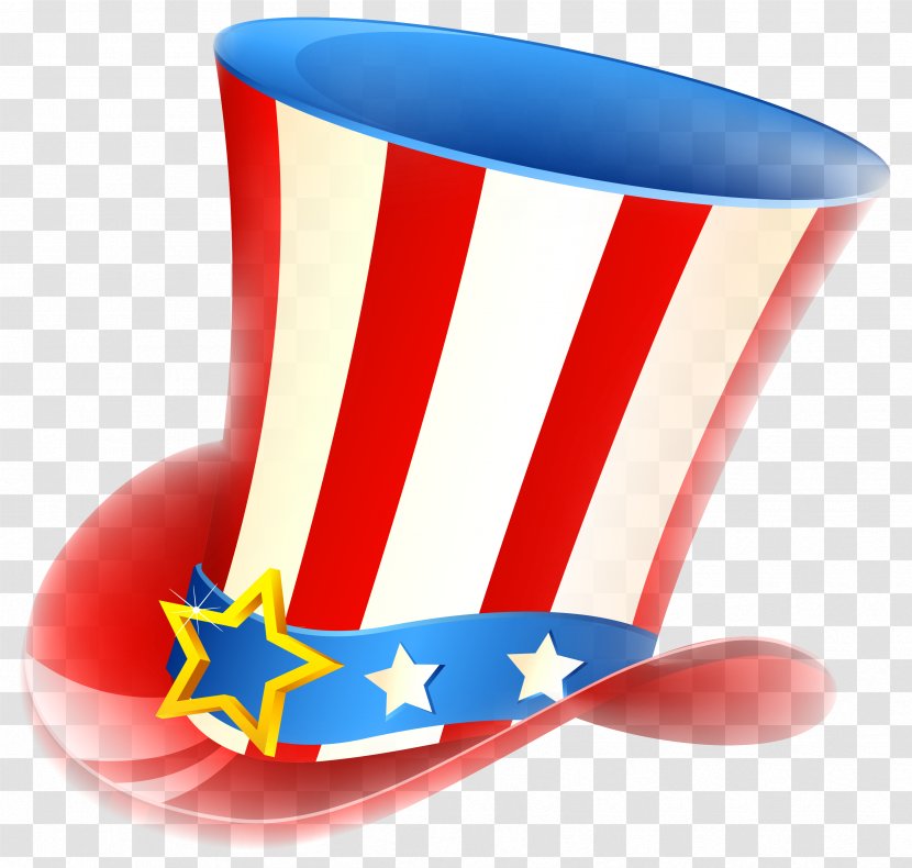Uncle Sam United States Hat Clip Art - Product Design - Patriotic Clipart Transparent PNG