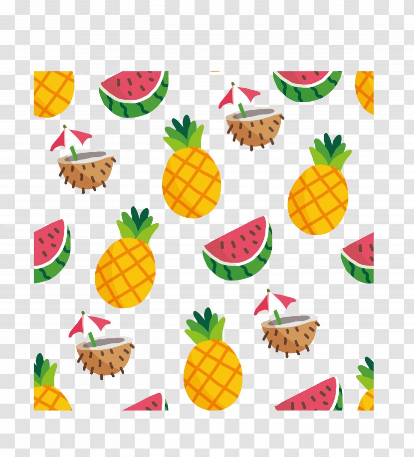 Citrullus Lanatus Computer File - Auglis - Watermelon, Pineapple Coconut Background Shading Transparent PNG