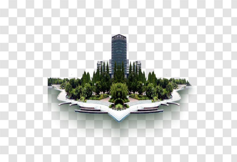 South Korea Download - Korean High-rise And Forest Transparent PNG