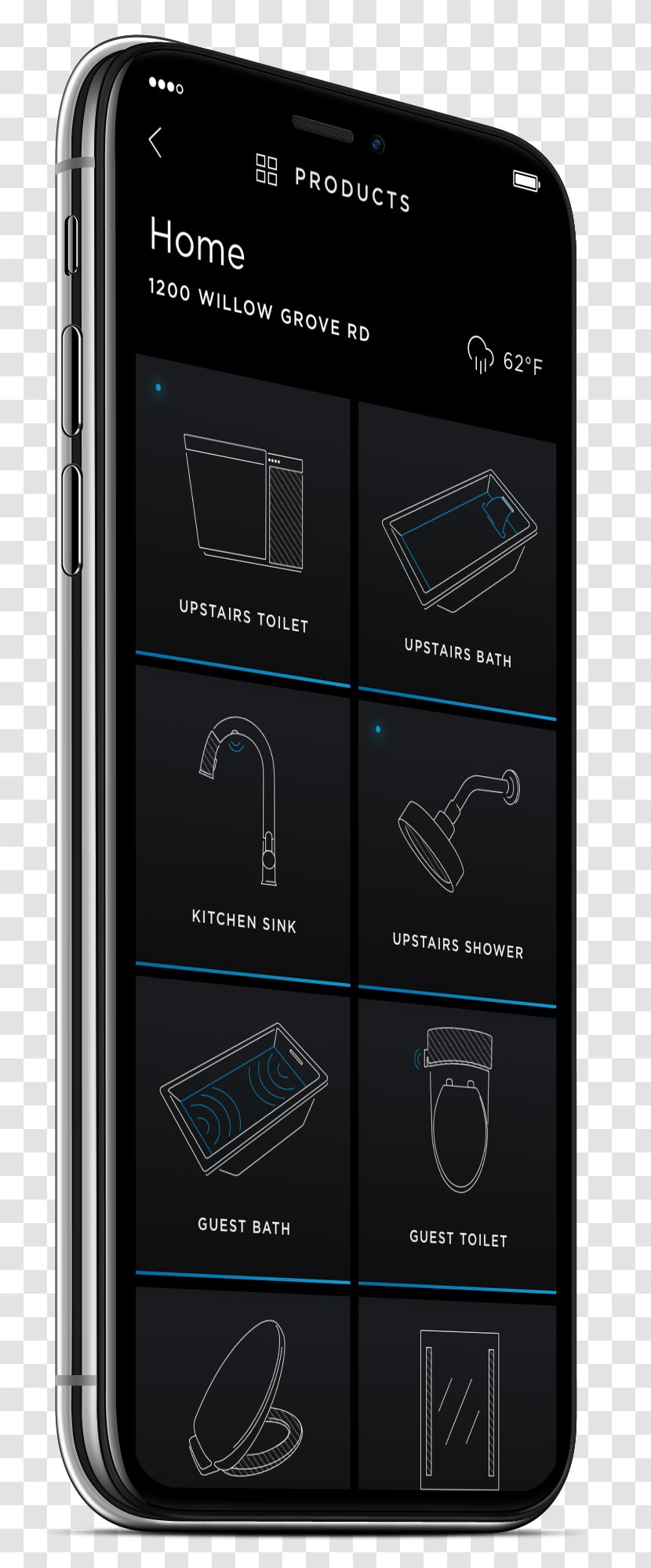Feature Phone Kohler Co. Smartphone Bathroom Amazon Alexa - Mobile Phones Transparent PNG