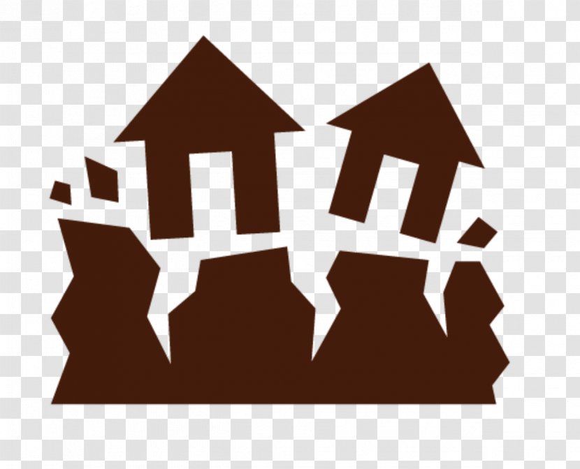 Earthquake Natural Disaster Icon - House Transparent PNG