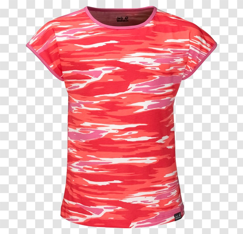 T-shirt Hoodie Top Jack Wolfskin - Sleeve Transparent PNG