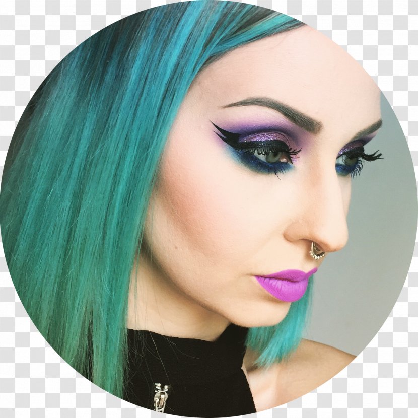 Eyelash Extensions Eyebrow Black Hair Eye Shadow Makeover - Wig - Makeup Artist Transparent PNG