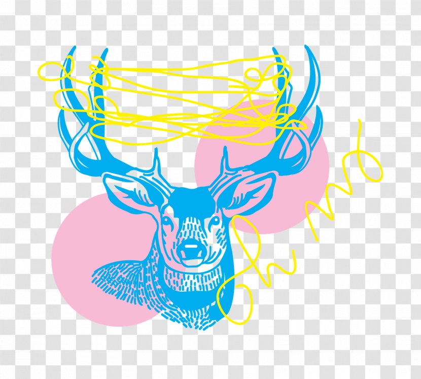 Art Logo Clip - Fictional Character - Deer Illustration Transparent PNG