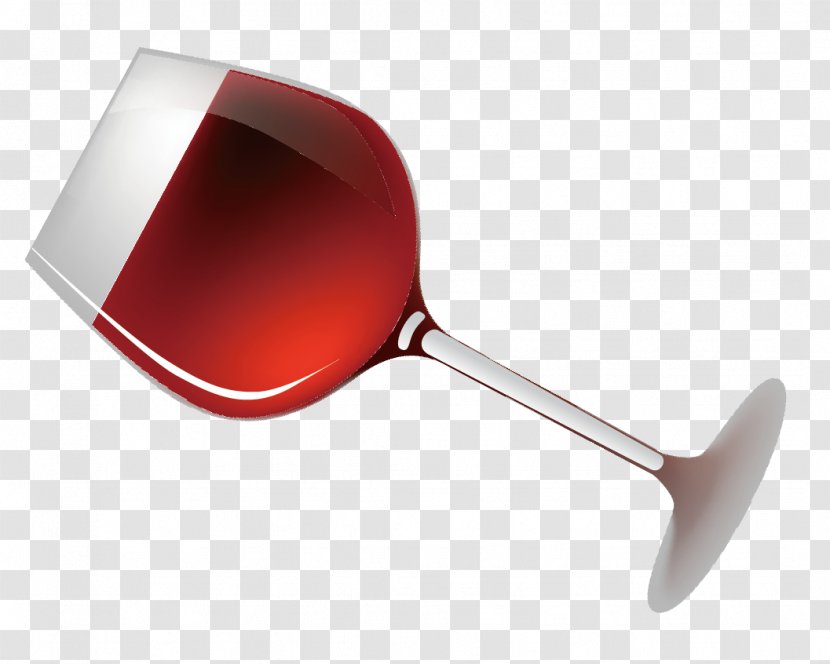 Red Wine Glass Decoracixf3n De Vidrio Cup - Gratis - Decoration Design Vector Transparent PNG