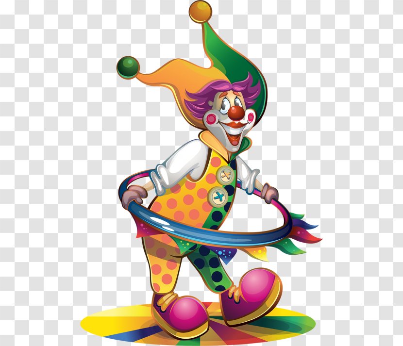 Clown Birthday Circus Clip Art - Greeting Note Cards Transparent PNG