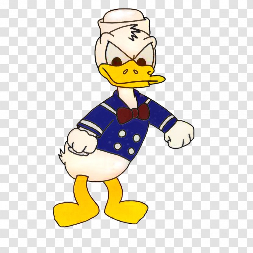 Donald Duck Daisy Dewey Huey, And Louie Huey - Water Bird Transparent PNG